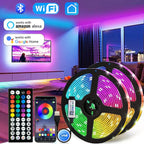 USB 5V RGB LED Strip Light – 5050 Bluetooth & WiFi Smart LED Lights