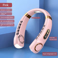 Bladeless personal neck fan adjustable airflow
