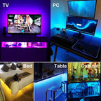USB 5V RGB LED Strip Light – 5050 Bluetooth & WiFi Smart LED Lights