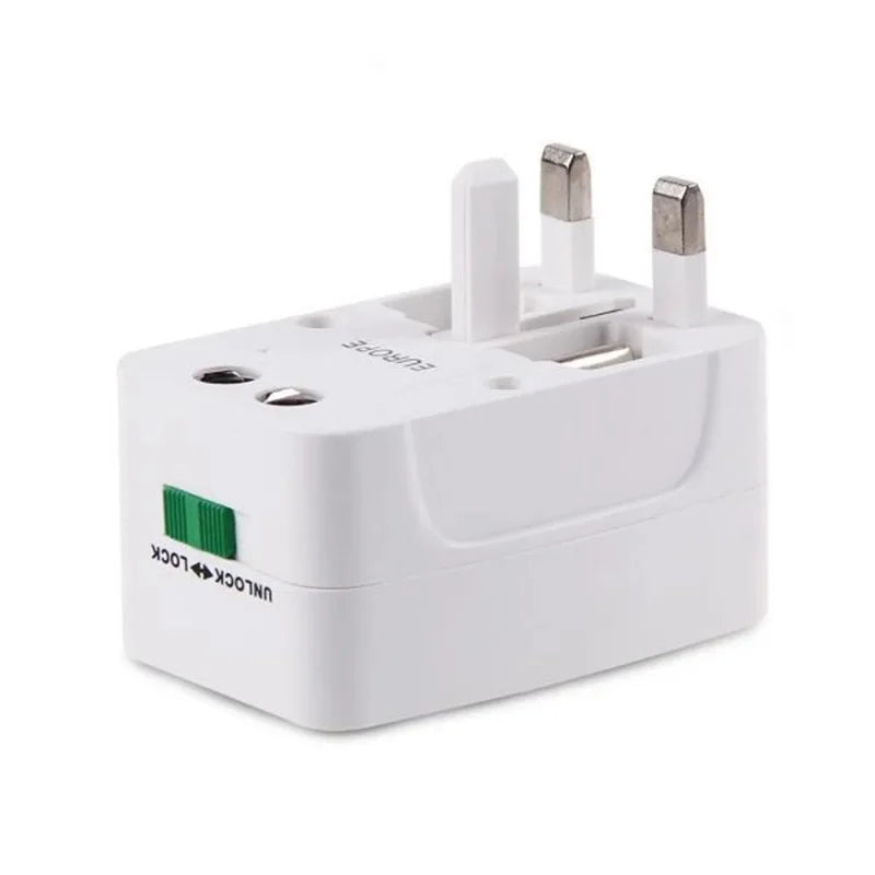Multifunction Travel Plug Adapter All In One Converter Charger Worldwide Universal US UK AU EU Electrical USB Power Plug Adapter