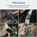 Mini pocket flashlight with RGB lighting