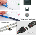 USB 5V RGB LED Strip Light – 5050 Bluetooth & WiFi Smart LED Lights
