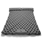 Lightweight air mattress sleeping pad for travel