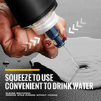 Soft TPU collapsible water bottle for running and hiking